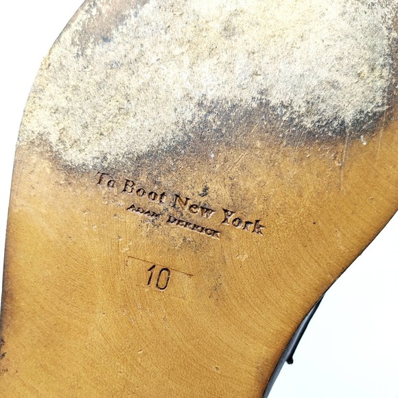 To Boot New York Adam Derrick Mens 10 Loafers Brown Leather Dress Shoes - Picture 9 of 9